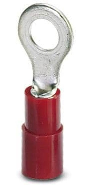 3240219, Ring Tongue Terminal 8AWG Copper Red 31.3mm Tin