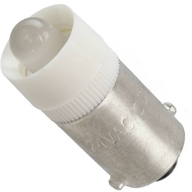 VC1860235W3D, LED Replacement Lamps - Based LEDs T3 1/4 Bayonet LED Wht Diff 24V AC/DC VC1860235W3D, LED Replacement Lamps - Based LEDs T3 1/4 Bayonet LED Wht Diff 24V AC/DC