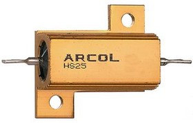 HS25 680R F, Wirewound Resistor 25W, 680Ohm, 1%