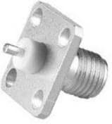 142-1701-126, RF Connectors / Coaxial Connectors 4 Hole Flange Mnt JK Recpt;nic