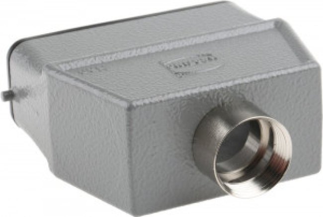 09200160440, Heavy Duty Power Connectors METAL HOOD HAN 16A 1 LVR LCKING