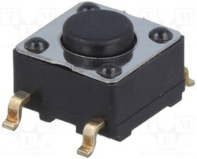 HP0315AFKP2-S, Tactile Switches SPST 15A 6MM SMD