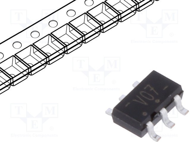 74LVC2G07GV,125, IC: digital; buffer,non-inverting; Ch: 2; CMOS,TTL; SMD; TSOP6; LVC 74LVC2G07GV,125, IC: digital; buffer,non-inverting; Ch: 2; CMOS,TTL; SMD; TSOP6; LVC