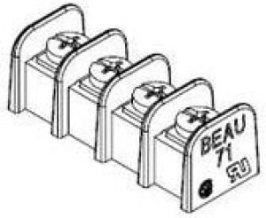 38710-6308, Barrier Terminal Blocks SR BTS PC 8 ASY C