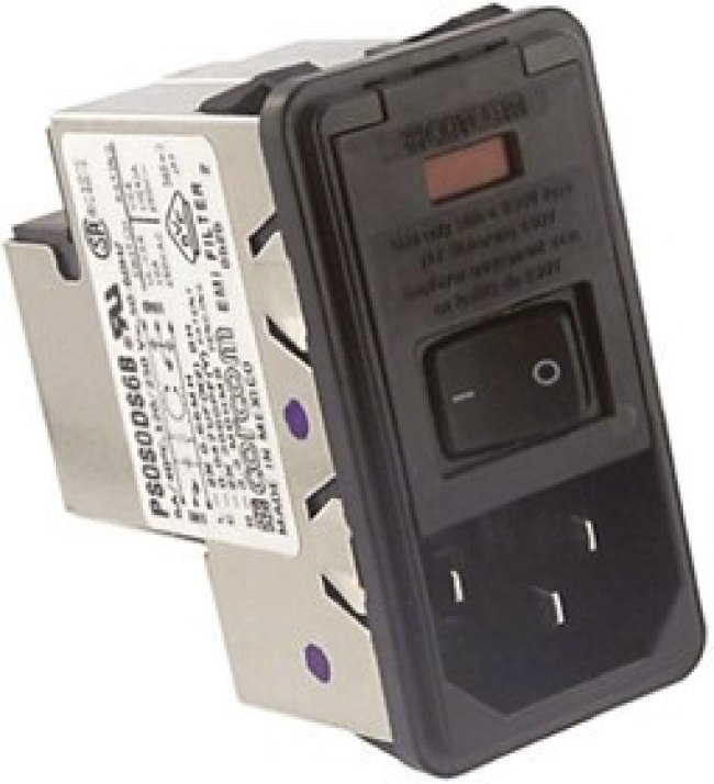 PS0S0DS6B, CONNECTOR, POWER ENTRY, RCPT, 10A, 250VAC