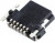 154740 / 154740-E, SMC Series Right Angle Surface Mount PCB Socket, 12-Contact, 2-Row, 1.27mm Pitch, Solder Termination