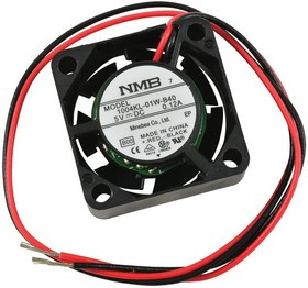 02510SS-05M-AA-00, Осевой Вентилятор, 5 В, Square, 25 мм, 10 мм, Скольжения