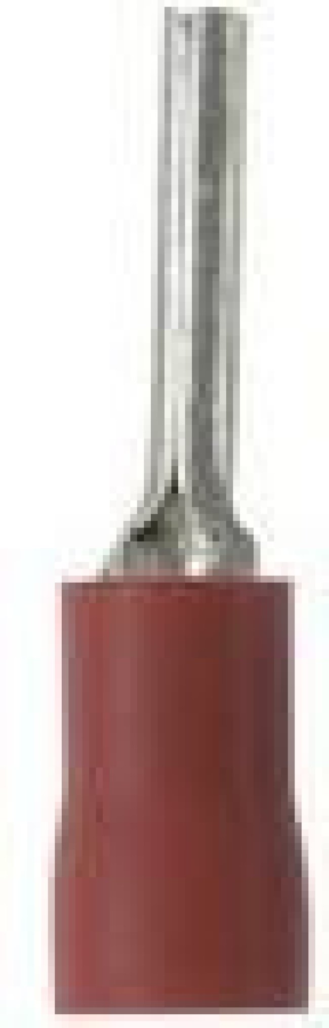 PV18-P47-MY, TERMINAL, PIN, 1.8MM, 22-18AWG, RED