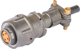 2РМТ14КПН4Г1В1В, Розетка на кабель с прямым патрубком для неэкранированного кабеля