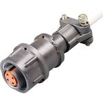 2РМТ14КПН4Г1В1В, Розетка на кабель с прямым патрубком для неэкранированного кабеля 2РМТ14КПН4Г1В1В, Розетка на кабель с прямым патрубком для неэкранированного кабеля