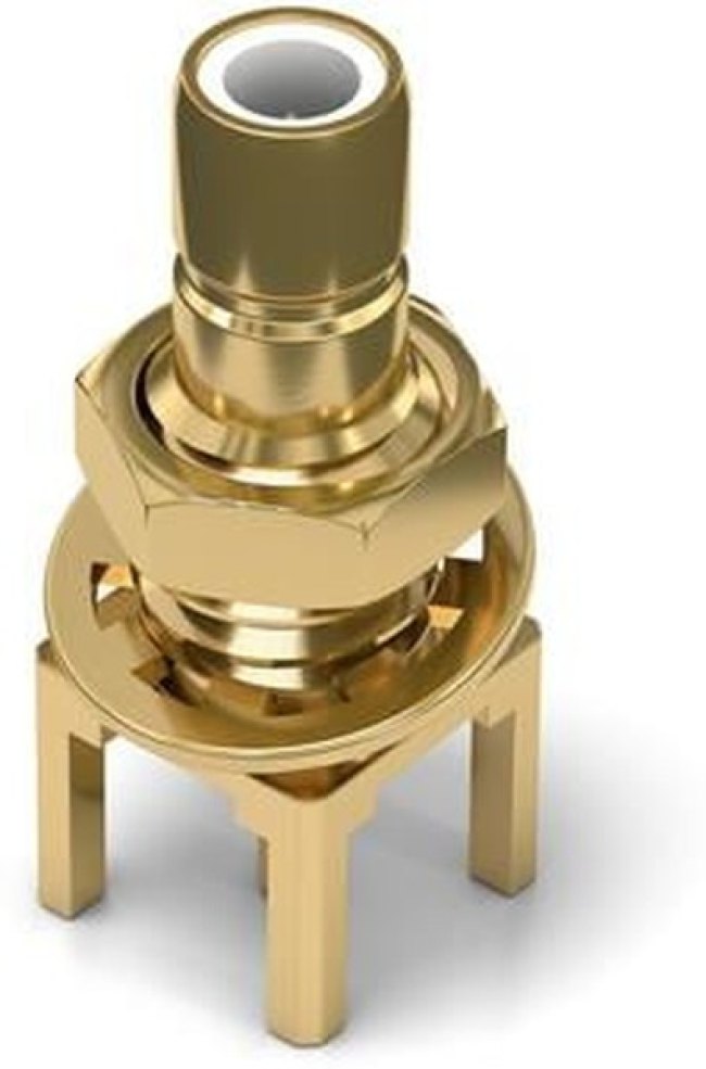 61612042121504, WR-SMB Series, jack Through Hole SMB Connector, Solder Termination, Straight Body 61612042121504, WR-SMB Series, jack Through Hole SMB Connector, Solder Termination, Straight Body
