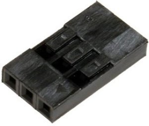 Dupont 3pin, корпус разъема 2.54мм 3 контакта Dupont 3pin, корпус разъема 2.54мм 3 контакта