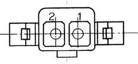 15-31-1021, Headers &amp; Wire Housings .189 PLUG HSG 2P