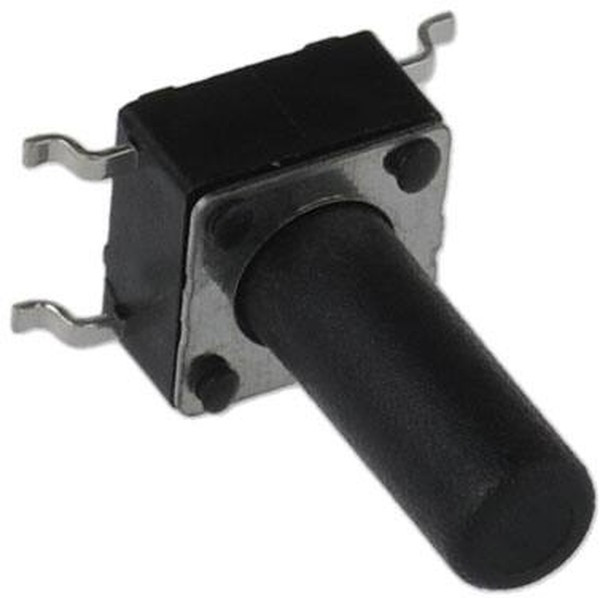 1301.9320, Тактильная кнопка, LSH, Top Actuated, SMD (Поверхностный Монтаж), Round Button, 160 гс 1301.9320, Тактильная кнопка, LSH, Top Actuated, SMD (Поверхностный Монтаж), Round Button, 160 гс