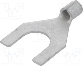 BM01344, Наконечник: вилка, M10, 4-6мм2, обжим, на провод, неизолированный