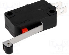 VX-56-1A3, Basic / Snap Action Switches Hinge roller lever Solder/#187 comm 30g