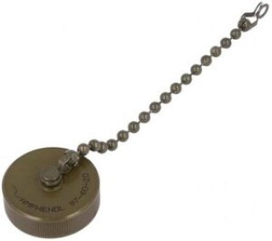 97-60-20, 97 MIL-DTL-5015 Socket Dust Cap, Shell Size 20 IP66 Rated, with Olive Drab Cadmium Finish, Aluminium 97-60-20, 97 MIL-DTL-5015 Socket Dust Cap, Shell Size 20 IP66 Rated, with Olive Drab Cadmium Finish, Aluminium
