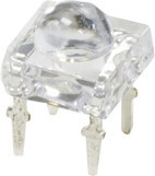 R50RGB-5-0080, Standard LEDs - Through Hole RGB 635/525/470nm 1000/2000/200 mcd