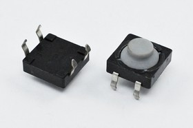 Тактовая кнопка, 10x10x 5.6, алгоритм работы NO, контакты 4PF, TVFP12