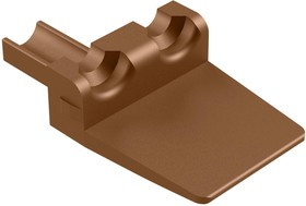 AWP-2PD, WEDGELOCK, BROWN, THERMOPLASTIC, 2POS