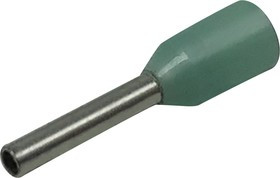 Наконечник штыревой втулочный изолированный KTE 0.34-6 0.34мм2/L=6мм/Бирюзовый (упак=1000шт.)