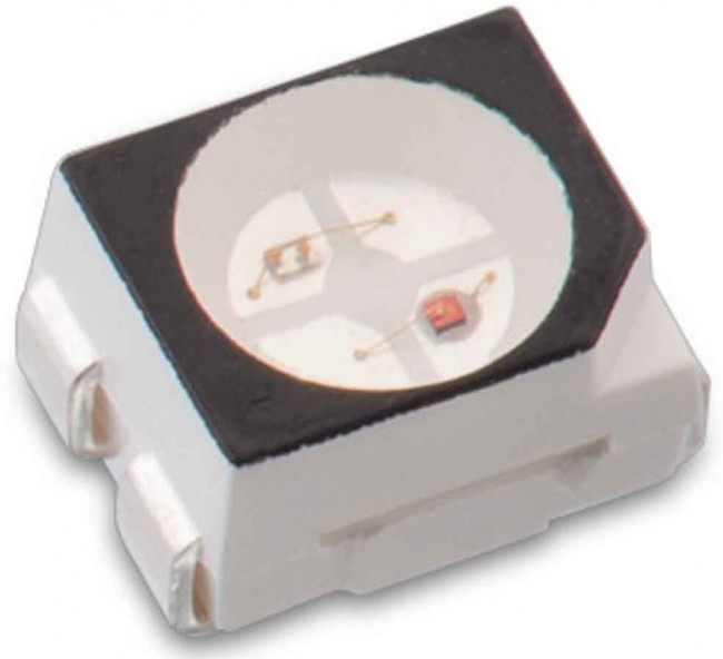 150141SV73110, Светодиод, Красный, Зеленый, SMD (Поверхностный Монтаж), 120 °, Круглая с Плоским Верхом 150141SV73110, Светодиод, Красный, Зеленый, SMD (Поверхностный Монтаж), 120 °, Круглая с Плоским Верхом