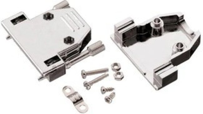 61802525311, D-Sub Backshells WR-DSUB Plastic Hood Top Entry 4-40 Screw 61802525311, D-Sub Backshells WR-DSUB Plastic Hood Top Entry 4-40 Screw