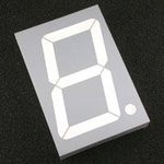 SA23-11GWA, Индикатор 56.9мм, 7х1 зеленый ОА, 24мКд (OBSOLETE)