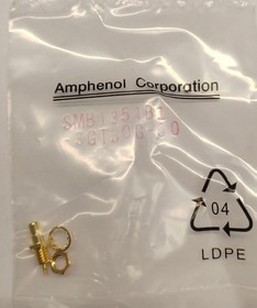 SMB1351B1-3GT30G-50, (5510-140219027) Встраиваемое SMB-гнездо AMPHENOL , под панель 2,4мм- SMB-разъем, 50 Ом SMB1351B1-3GT30G-50, (5510-140219027) Встраиваемое SMB-гнездо AMPHENOL , под панель 2,4мм- SMB-разъем, 50 Ом