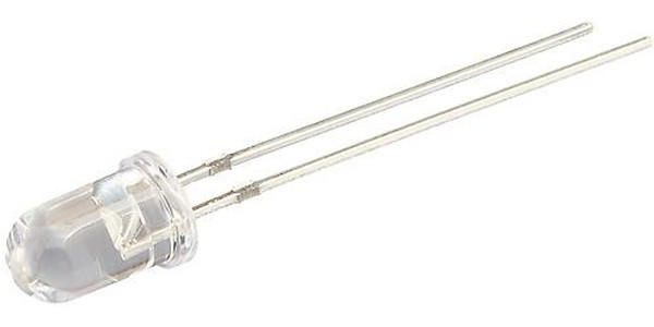 GNL-5013UWW, Светодиод 5мм/белый/5500K/ 950мкд/прозрачный/60°