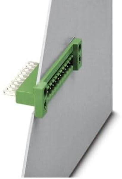 DFK-MSTB 2,5/ 3-G, Клеммная Колодка, сквозной, Штыревой Разъем, 5 мм, 3 вывод(-ов), 12 А, 250 В