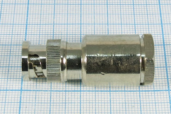 Разъем BNC вилка, RG213,40мм Разъем BNC вилка, RG213,40мм