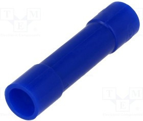 TMVB-2, Втулка соединительная, 1,04-2,63мм2, обжим, на провод, луженые