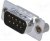 L717SDEH09POL2, Разъем D-Sub; PIN: 9; "папа"; THT; Контакты: латун