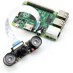 RPi Camera (H), Камера для Raspberry Pi,регулируемый фокус, объектив"рыбий глаз",160гр, ИК-подсветка