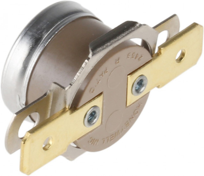 2455RP 9100-436 L80C, Bi-Metallic Thermostat, Opens at +80°C, Closes at +65°C, +186°C Max, NC, Automatic Reset