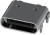 629722000214, Разъем USB, USB Типа C, USB 2.0, Гнездо, 16 вывод(-ов)