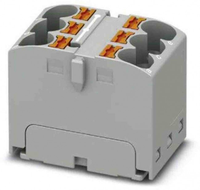 3273922, DIN Rail Terminal Blocks PTFIX 6X4-G GY