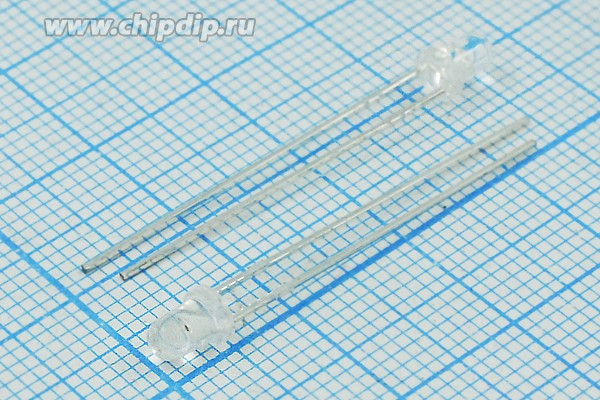 Светодиод круглый 3x5мм, красный, 500 мкд, угол 50 градусов, линза прозрачная; Q-14661R СД 3 x 5 \кр\ 500\ 50\пр\SL-336URCSH-03N\ Светодиод круглый 3x5мм, красный, 500 мкд, угол 50 градусов, линза прозрачная; Q-14661R СД 3 x 5 \кр\ 500\ 50\пр\SL-336URCSH-03N\