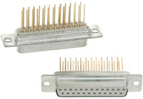 172-025-242R001, 172 25 Way Panel Mount D-sub Connector Socket, 2.75mm Pitch