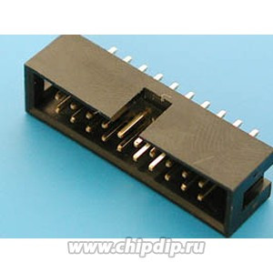 BH-20, Разъем IDC 2х10 вилка на плату, шаг 2.54мм BH-20, Разъем IDC 2х10 вилка на плату, шаг 2.54мм