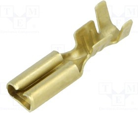 BM02390, Наконечник: плоская, 2,8мм, 0,8мм, "мама", 0,5-1,25мм2, обжим