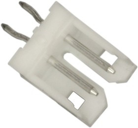 292161-2, Разъем типа провод-плата, вертикальный, 2 мм, 2 контакт(-ов), Штыревой Разъем, Серия AMP CT