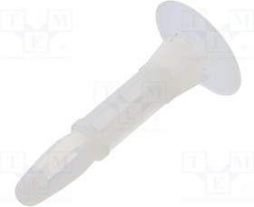 DR8G820V40892, Втулка дистанцирующая, полиамид, Дл 15,9мм, защелка / защелка