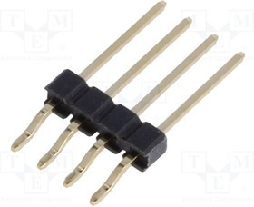 ZL315-4SGH, Штыревой, IDC, "папа", PIN 4, вертикальный, 2,54мм, SMT, 1x4 ZL315-4SGH, Штыревой, IDC, "папа", PIN 4, вертикальный, 2,54мм, SMT, 1x4