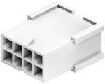 4282-3-08-D, Conn Housing PL 8 POS 4.2mm Crimp ST Cable Mount White Bag