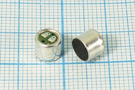 Микрофон электретный шумозащищённый 6x5мм; №14106 микэ 6,0x 5,0\N\2C\-38\EM- 6050N-38dB\FBELEC