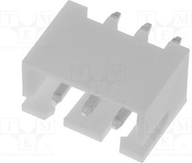 NX2500-03SMS, Провод-плата, гнездо, "папа", A2501, 2,5мм, PIN: 3, THT, 250В, 3А