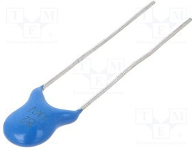 CCH-82P/1000V, Конденсатор: керамический, 82пФ, 1кВ, Y5P, ±10%, THT, 5мм CCH-82P/1000V, Конденсатор: керамический, 82пФ, 1кВ, Y5P, ±10%, THT, 5мм