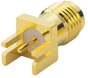EMPCB.SMAFSTJ.B.HT, RF Connectors / Coaxial Connectors SMA PCB MOUNT JACK